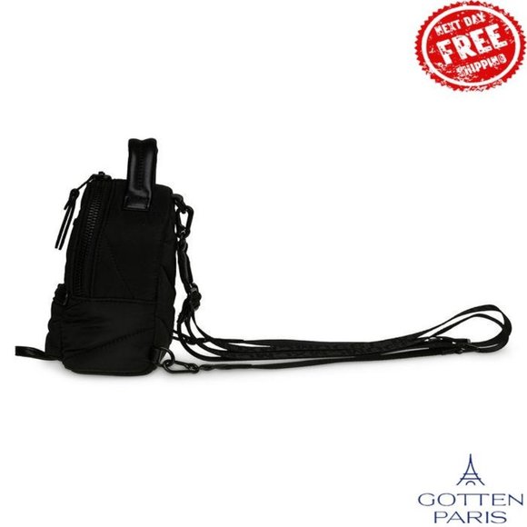 Steve Madden Bjaydon Nylon Quilted Mini Backpack Black Women\'s Bag main image 4